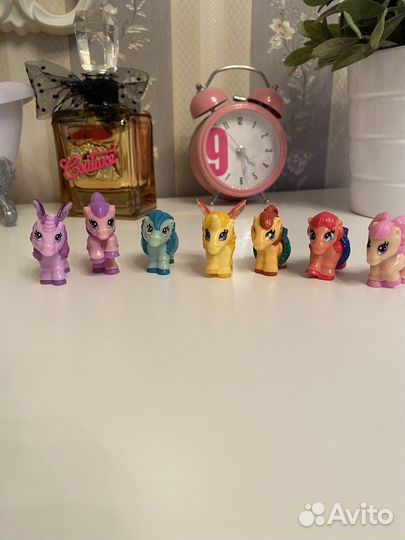 Коллекция из киндер сюрприза pony