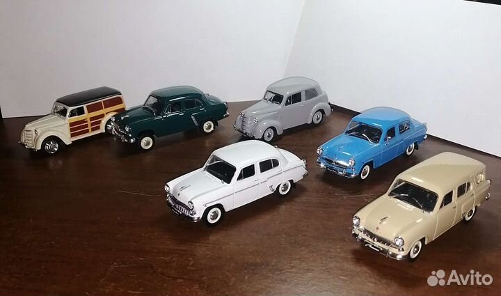 Модели автомобилей 1 43 Автолегенды СССР