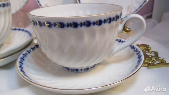 Чайные/Кофейные пары Кобальтовый фриз лфз