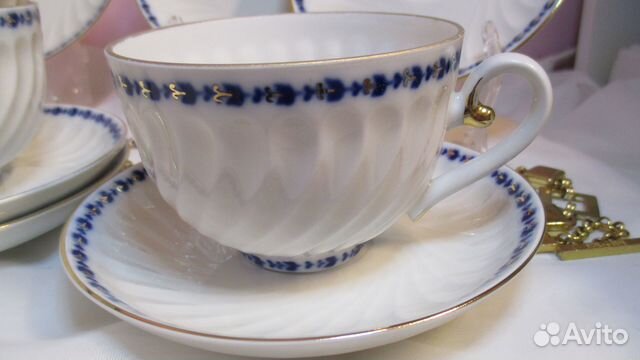 Чайные/Кофейные пары Кобальтовый фриз лфз