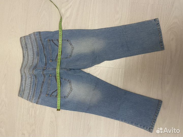 Джинсы y2k бриджи capri