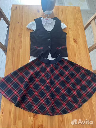 Школьная форма для девочки школьная 128