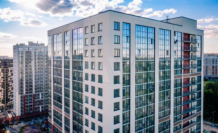 2-к. квартира, 54,9 м², 5/22 эт.