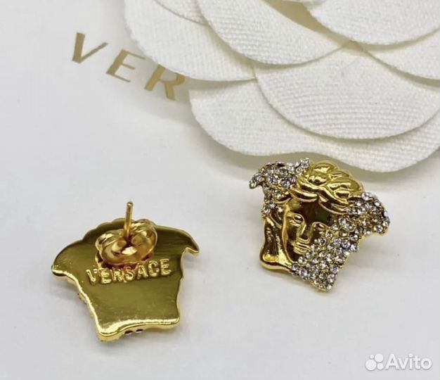 Серьги Versace