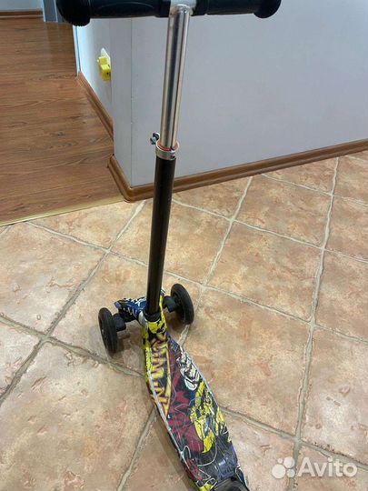 Самокат детский трехколесный бу