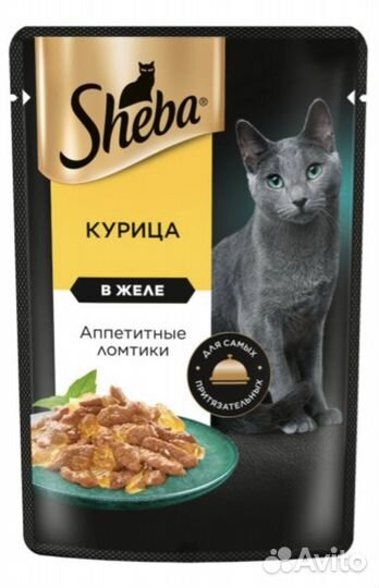 Влажный корм для кошек sheba