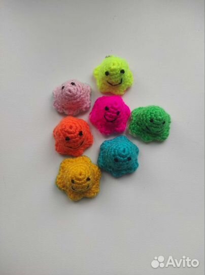 Перевертыш вывернушка осьминог вязаный