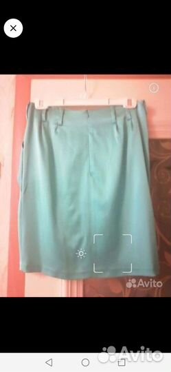 Юбка шёлк/атлас, moschino, обмен