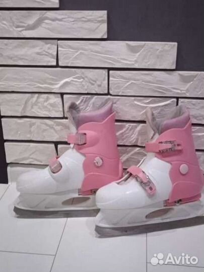 Коньки раздвижные р.33-36