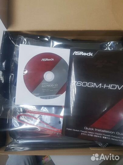 Материнская плата 760GM-HDV