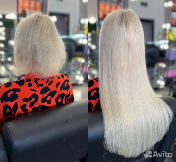 Наращивание волос 40 см