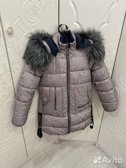 Куртка зимняя для девочки 146