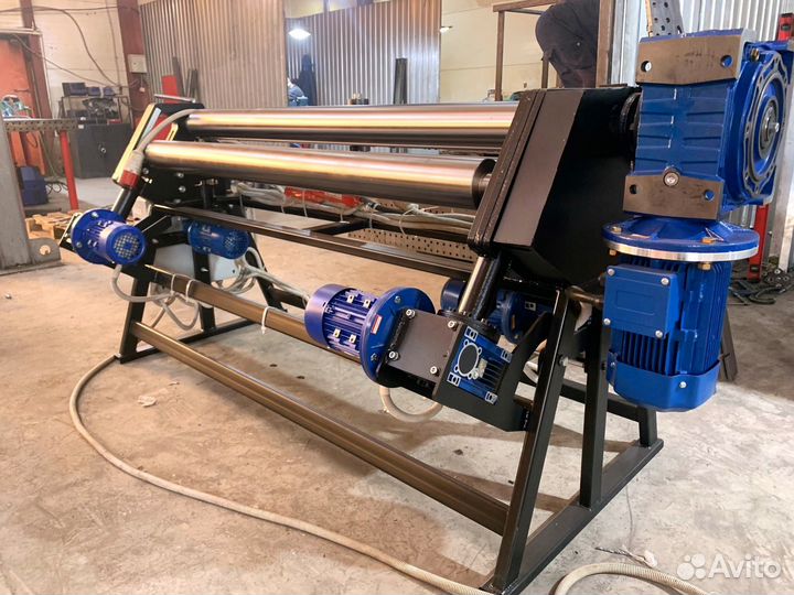 Вальцы 1500х4. Станок вальцовочный. Асимметрия