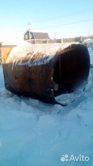 Емкость для воды металлическая