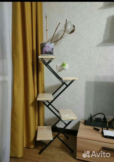 Подставка под цветы Каскад - на 6, 5,и 4 полоки