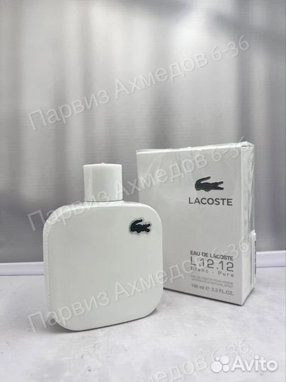 Lacoste blanc pure100ml