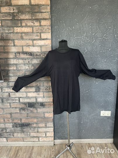 Футболка с длинным рукавом большой размер