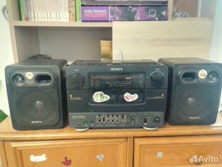 Кассетный магнитофон sony