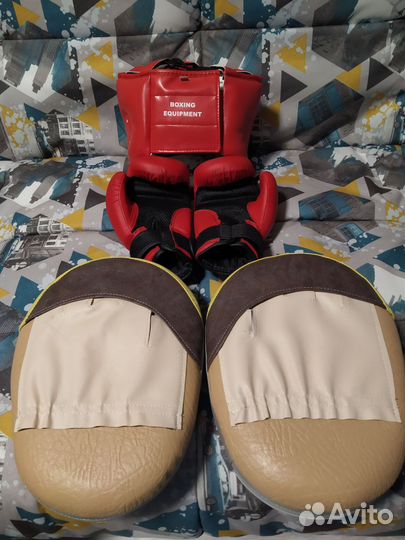 Шлем, лапы, перчатки