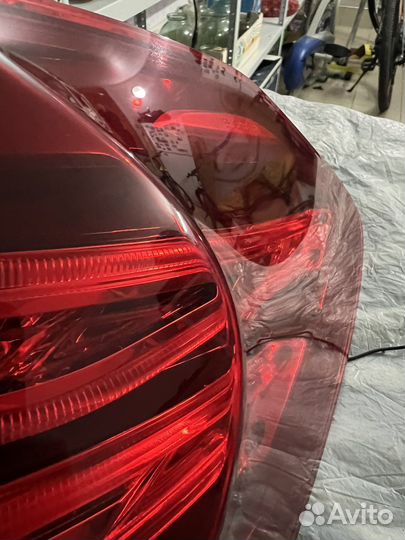 Задние фары на mercedes benz w222 2015г