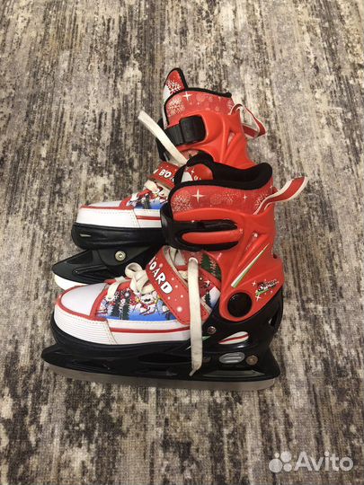 Коньки детские раздвижные 33 36