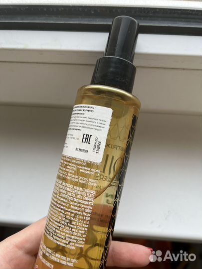 Масло для волос matrix разглаживающее