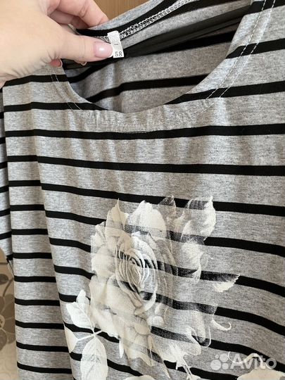 Футболка женская вискоза 58 размер