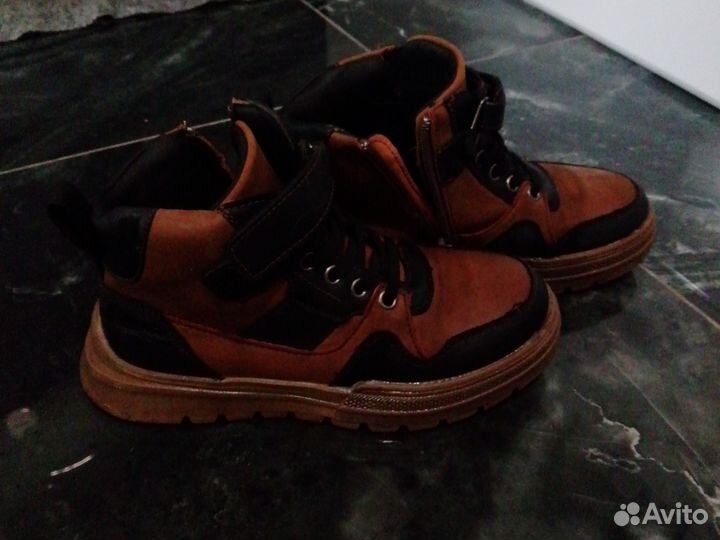 Детские ботинки демисезонные 32 размер