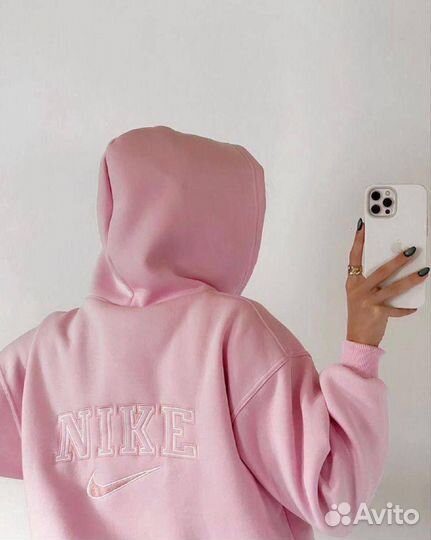 Худи nike на флисе