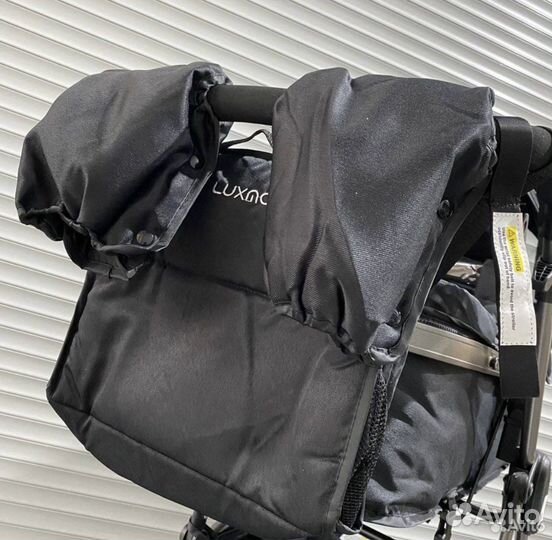 Коляска 3в1 Luxmom 555,тёплая, новая