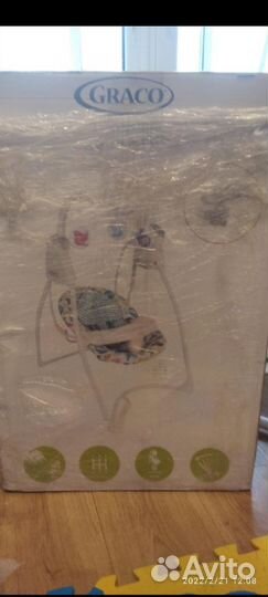 Электронные качели для новорождённых