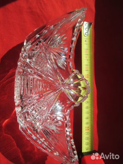 Салатники хрустальные