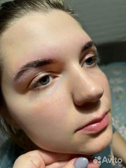 Оформление бровей