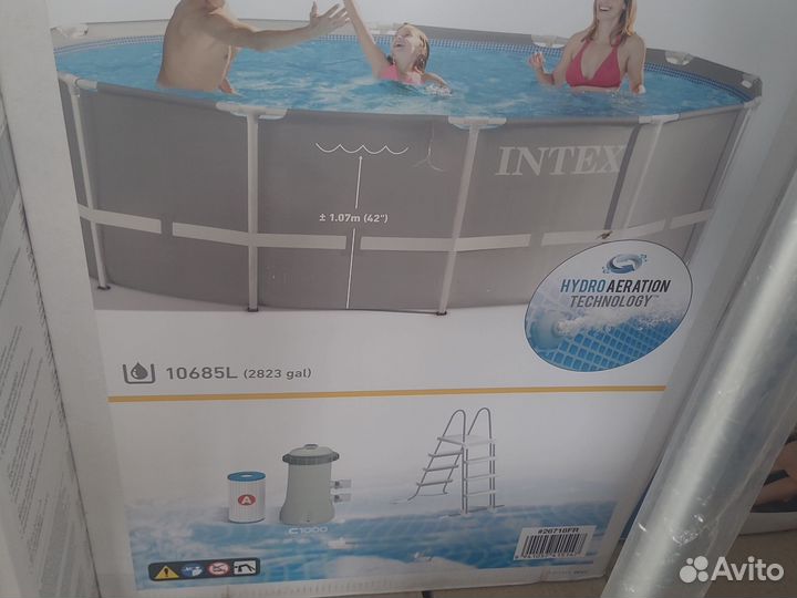 Каркасный бассейн Intex 366 122