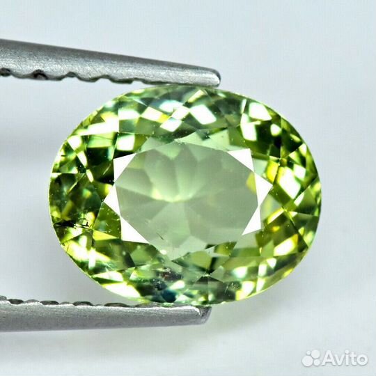 Турмалин натуральный 1,25Ct 7х6мм VVS Мозамбик