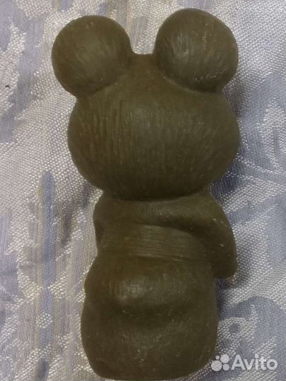 Мишка игрушка СССР пластик