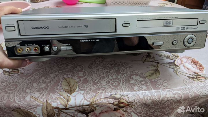 Daewoo SD 7200 K DVD VHC VHS Blue ray