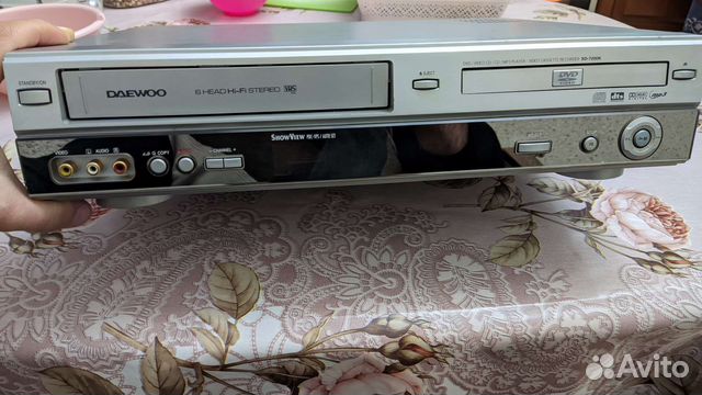 Daewoo SD 7200 K DVD VHC VHS Blue ray