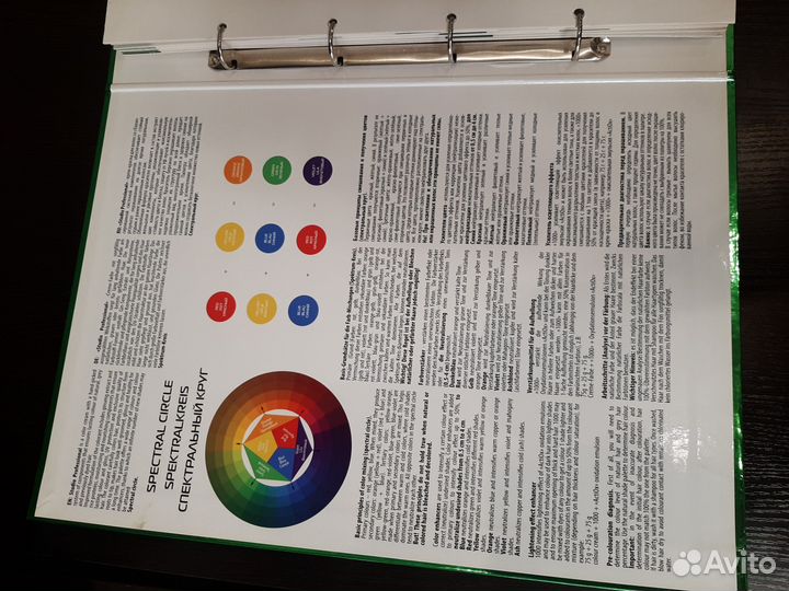 Палитра для красителя Kapus