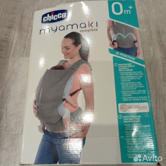Рюкзак переноска кенгуру chicco