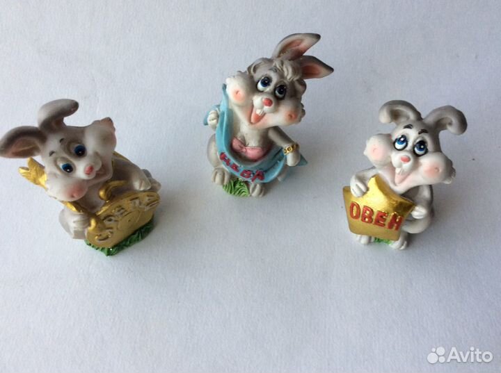 Фигурка “ Кролик” знак зодиака “Дева”