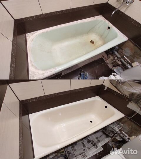 Реставрация и эмалировка ванн в Смоленске