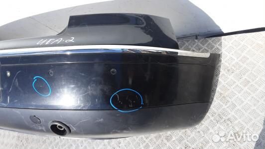 Бампер задний volkswagen phaeton 1 (UEA02HG01)