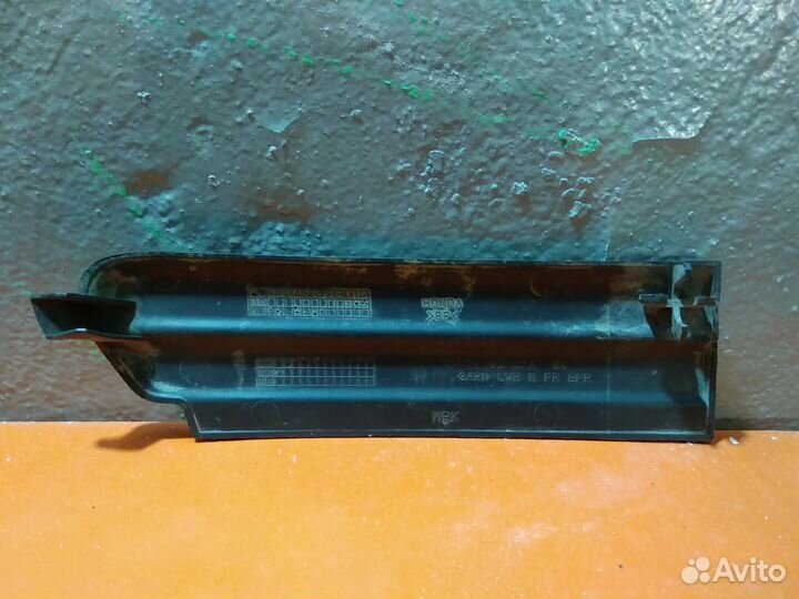 Заглушка на передний бампер хонда стрим