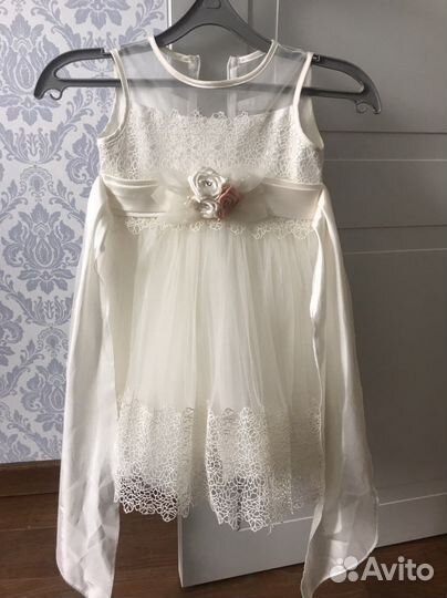 Платье праздничное нарядное 110 Турция