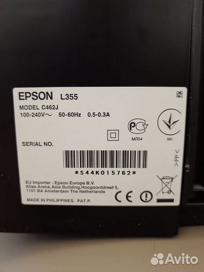 Цветной принтер Epson L355
