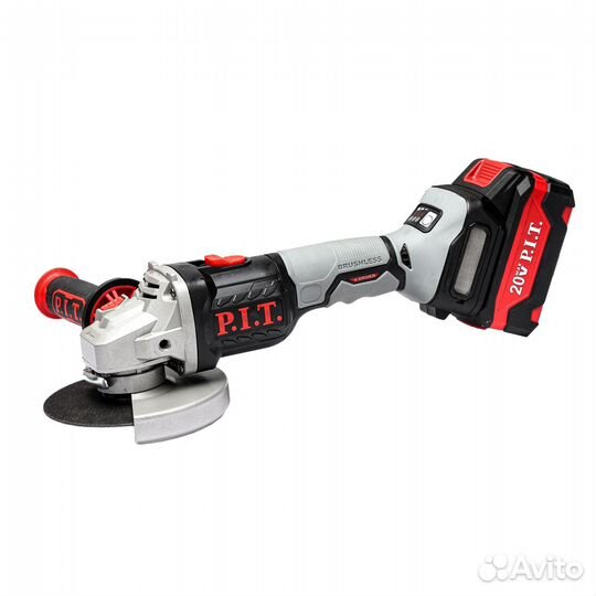 Ушм (болгарка )аккумуляторная P.I.T. PWS20H-125D/1