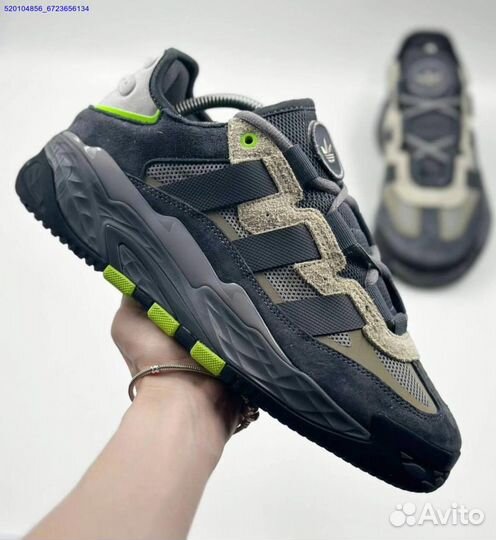 Кроссовки Adidas Niteball Grey (Арт.17201)