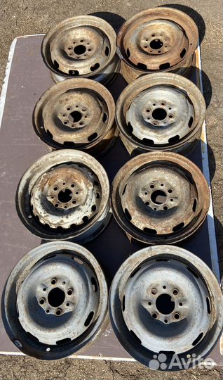 Диски R13 штампованные «ушастые»