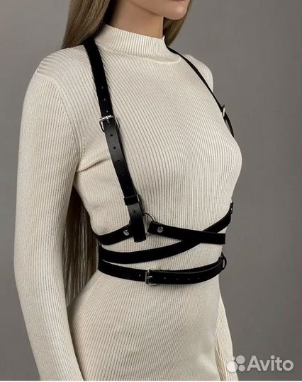 Портупея из натуральной кожи